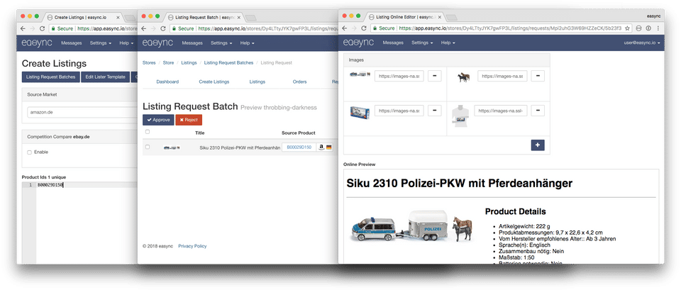 easync screenshot 2