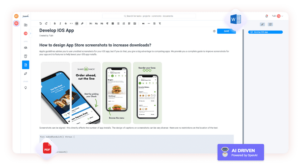 Easynote screenshot 1
