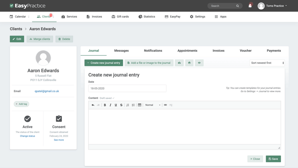 EasyPractice screenshot 3