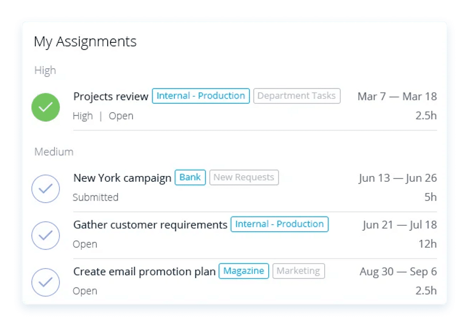 Easy Projects screenshot 3