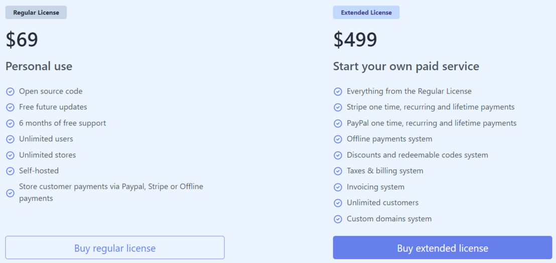 EasyQR pricing 1