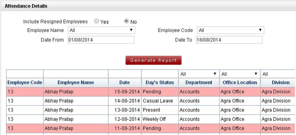EazeHR screenshot 4