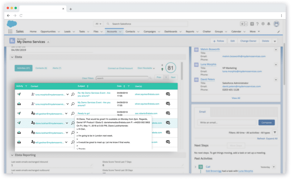 Ebsta screenshot