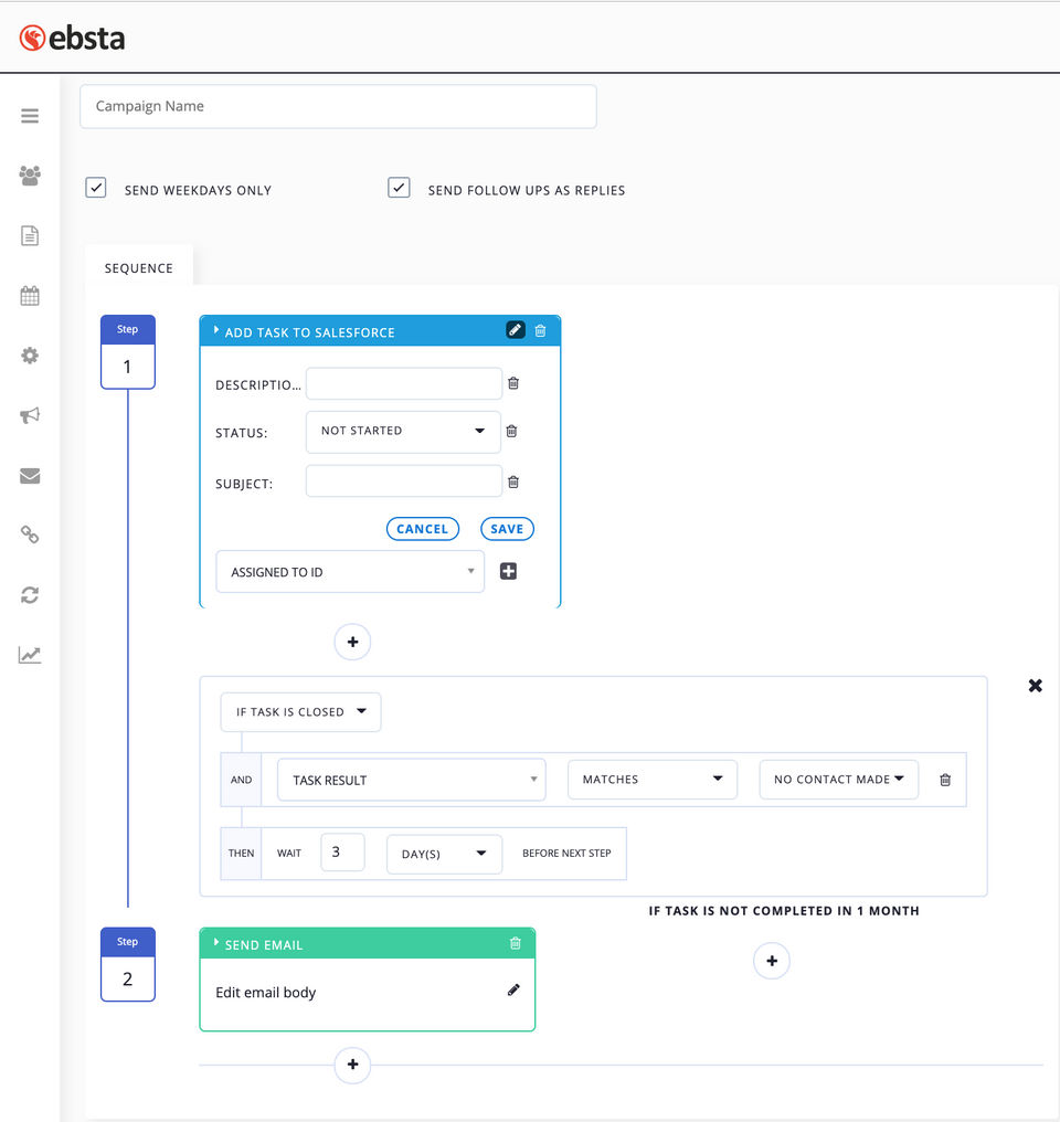 Ebsta screenshot