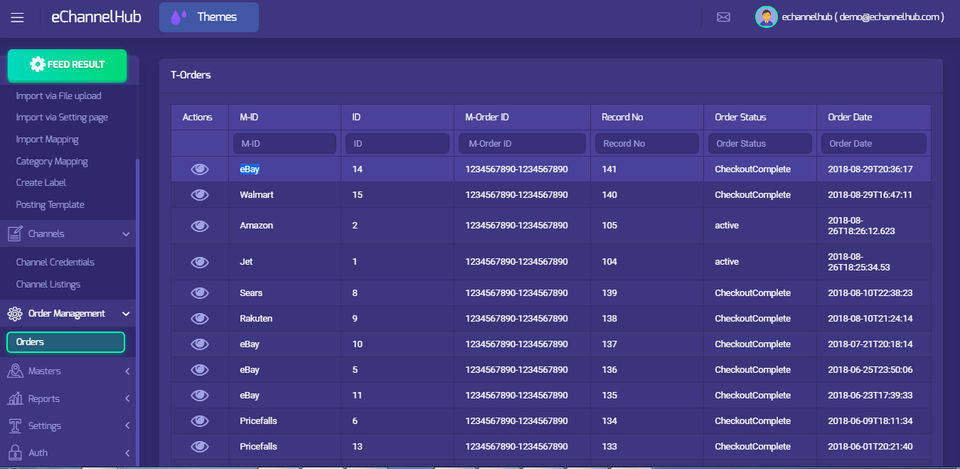 eChannelHub screenshot 2