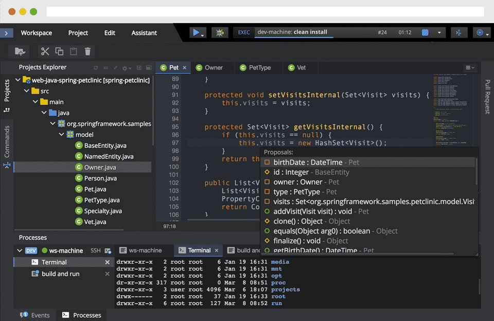 Eclipse Che screenshot 3