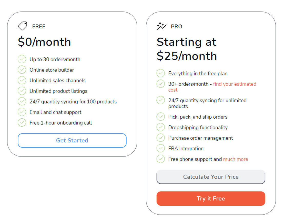 Ecomdash pricing 1