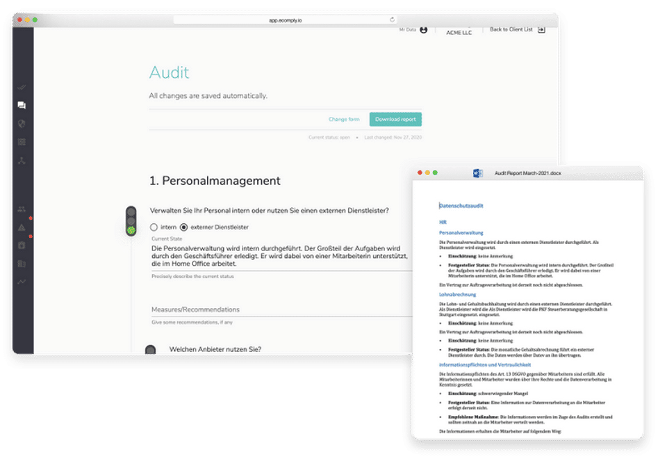 ECOMPLY screenshot 1