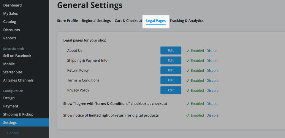 Ecwid screenshot 2