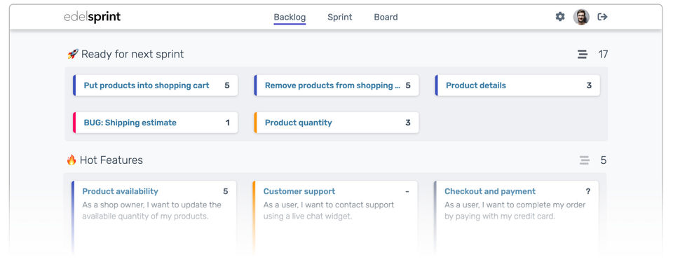 edelsprint screenshot 1
