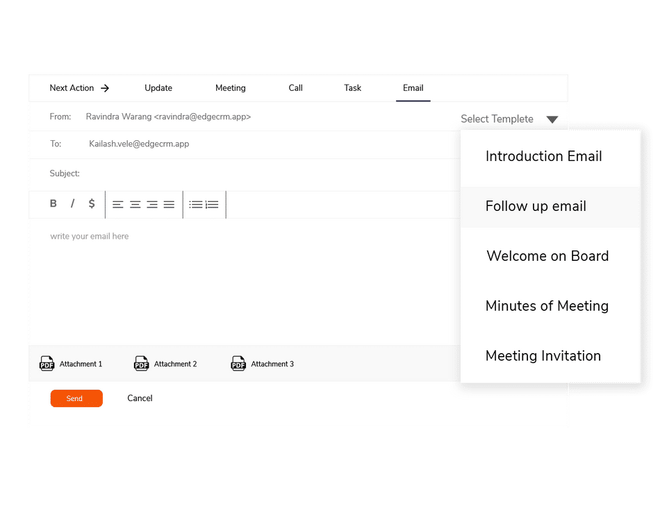 edge CRM screenshot 2