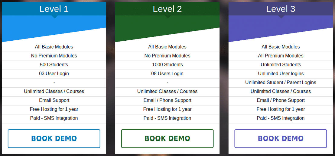 Eduspark pricing 1