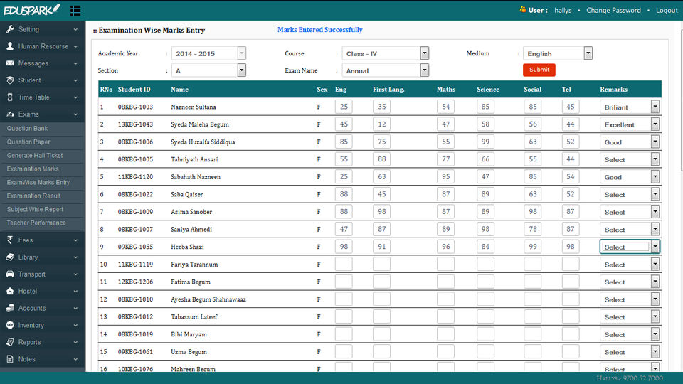 Eduspark screenshot 2