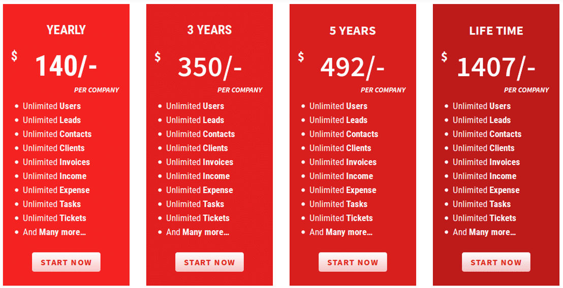 Eezyy CRM pricing 1