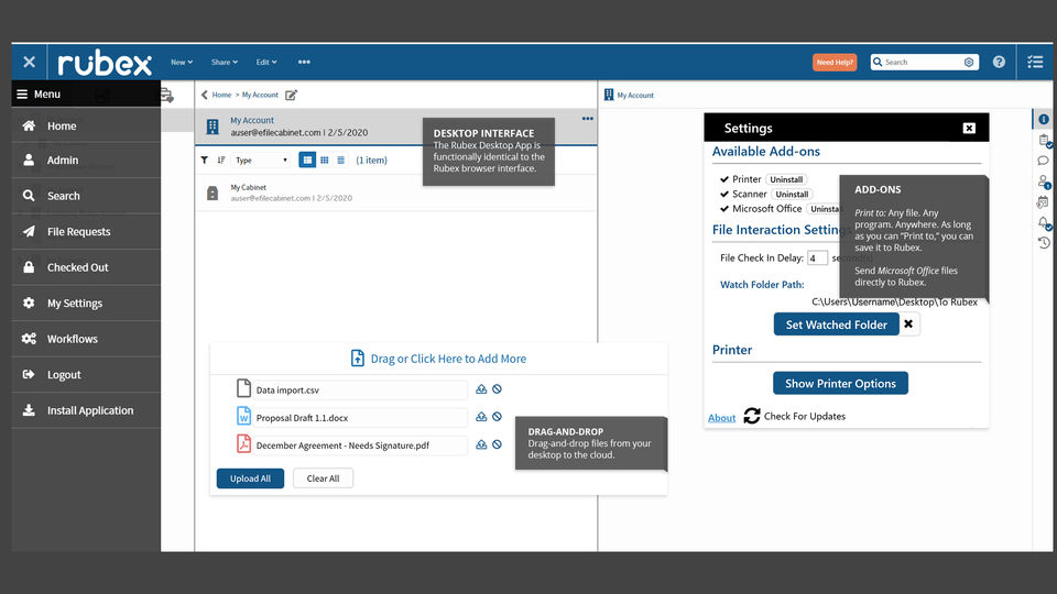 eFileCabinet screenshot 3