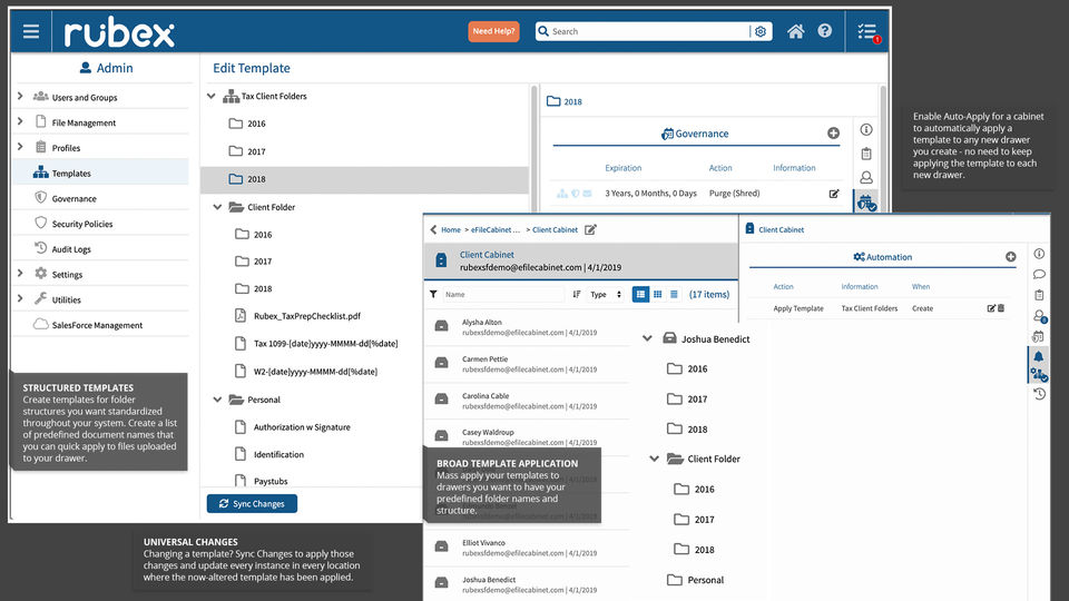 eFileCabinet screenshot 2