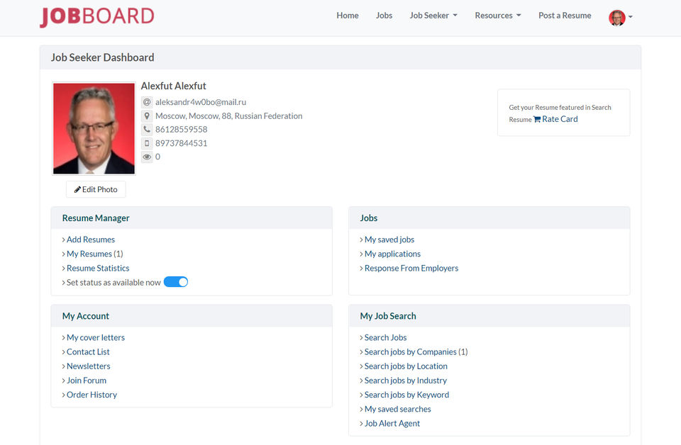 EjobsiteSoftware screenshot 2