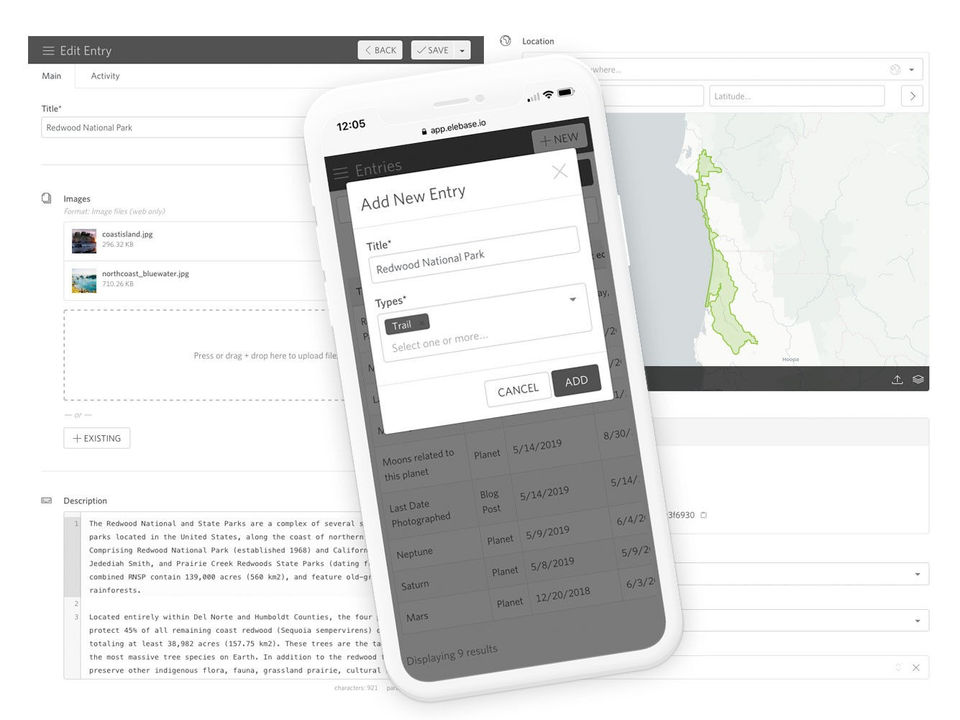 Elebase screenshot 3