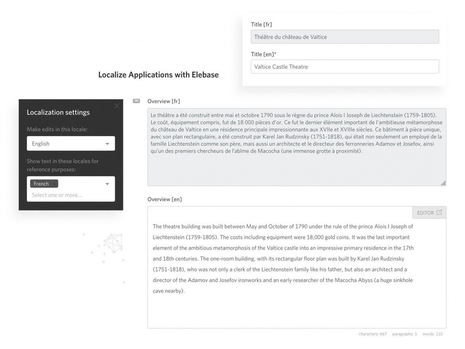 Elebase screenshot 2
