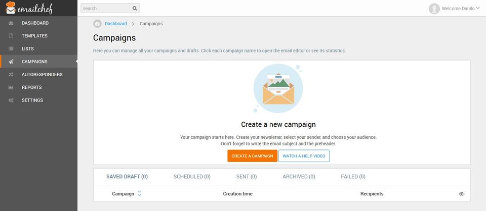 eMailChef screenshot 2