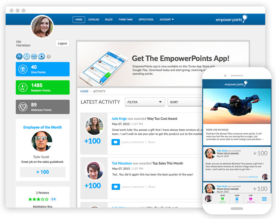 EmpowerPoints screenshot 3