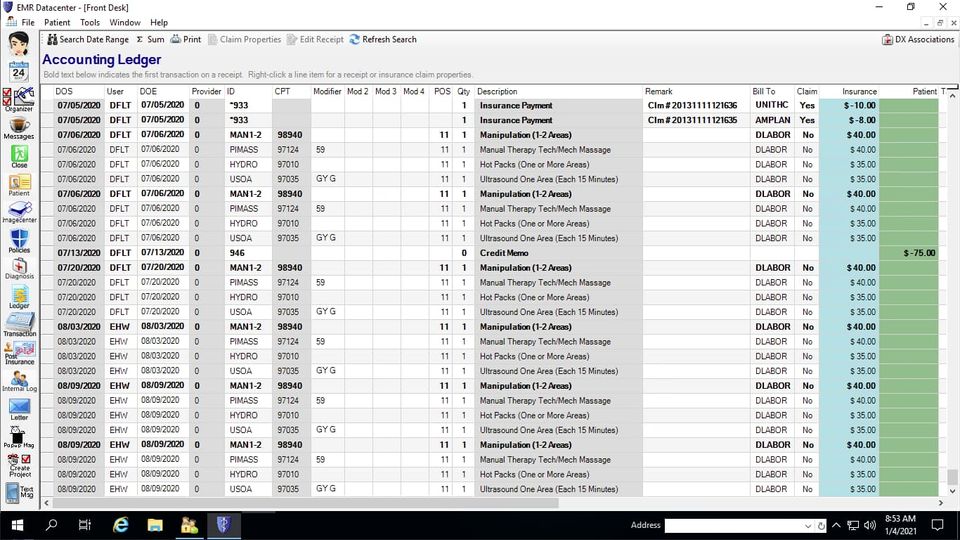 EMR Datacenter screenshot 1