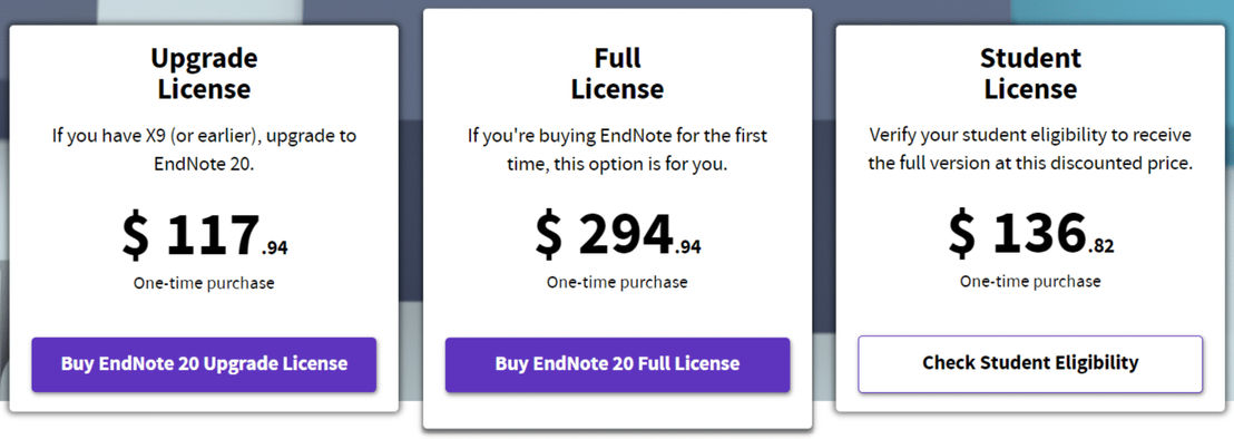 EndNote screenshot 1