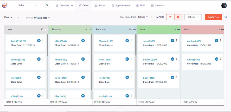 EngageBay Sales CRM screenshot 4