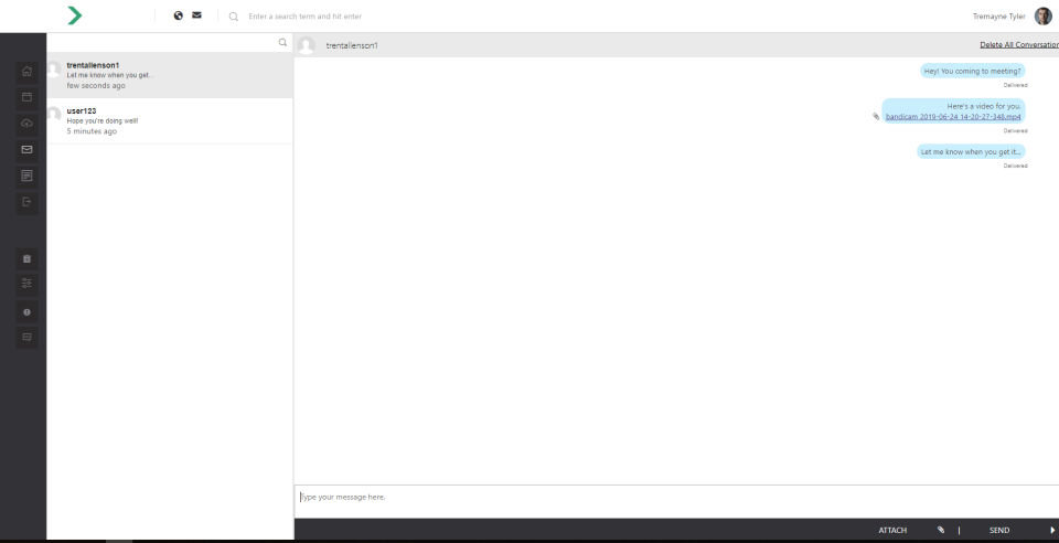 Engynn Intranet screenshot 4
