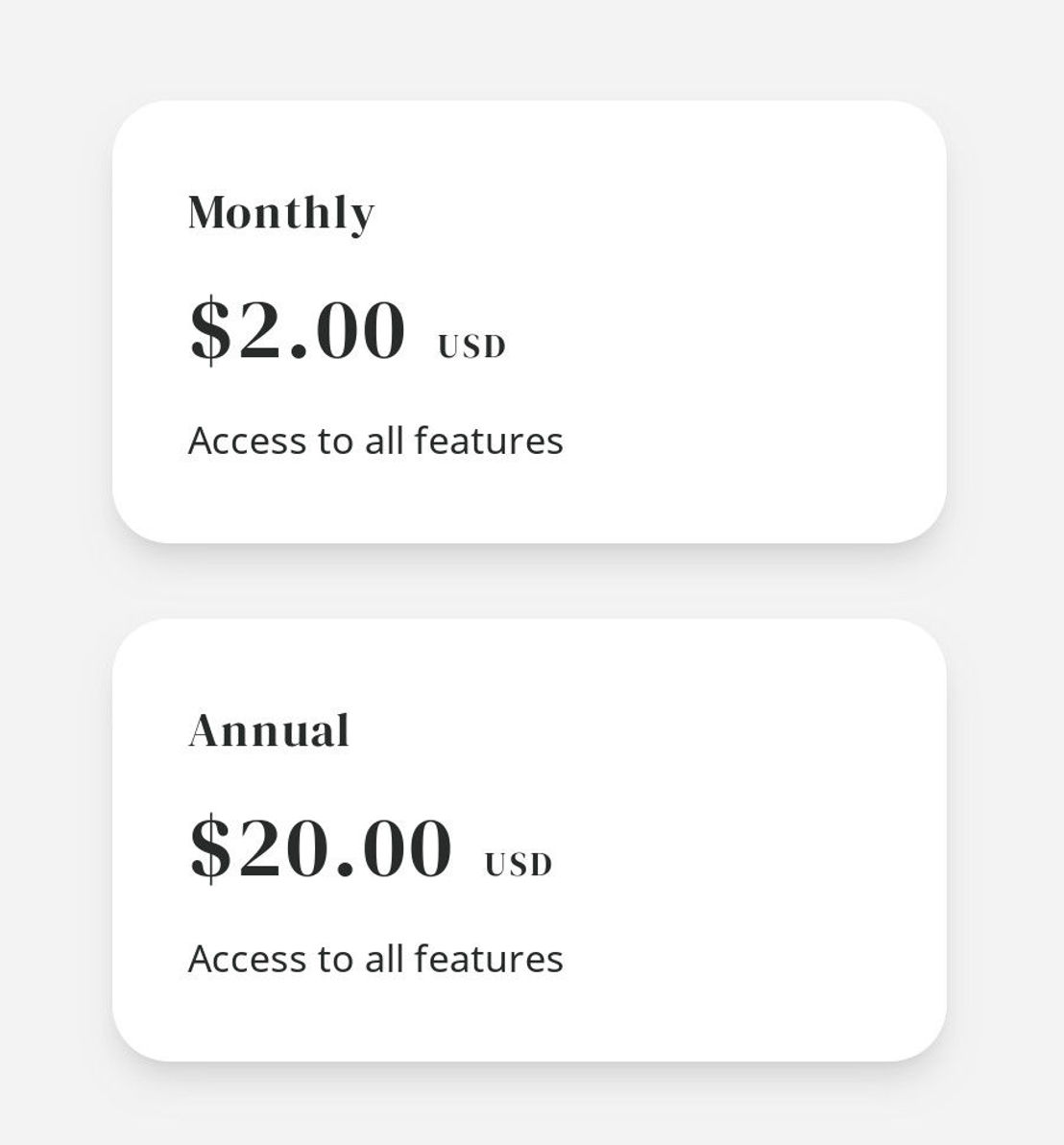 Enkel RSS Reader pricing 1