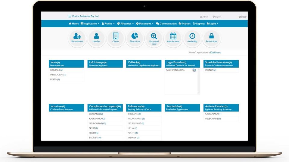 EntireHR screenshot 1
