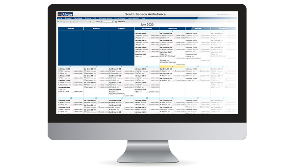 eSchedule screenshot 2