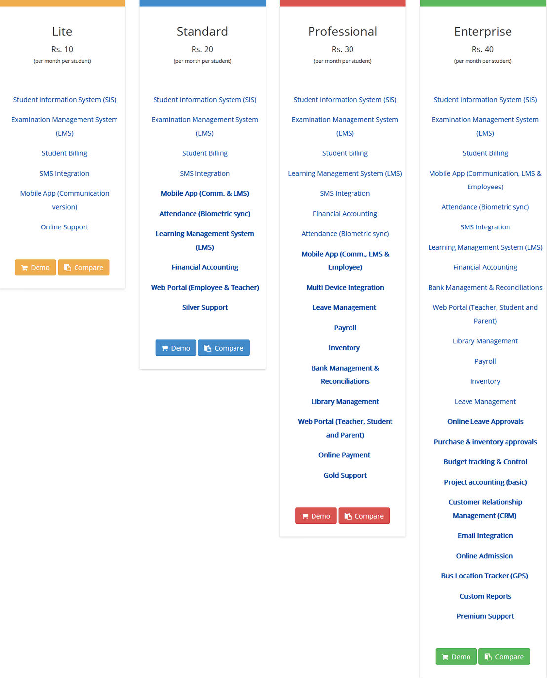e-School screenshot 1