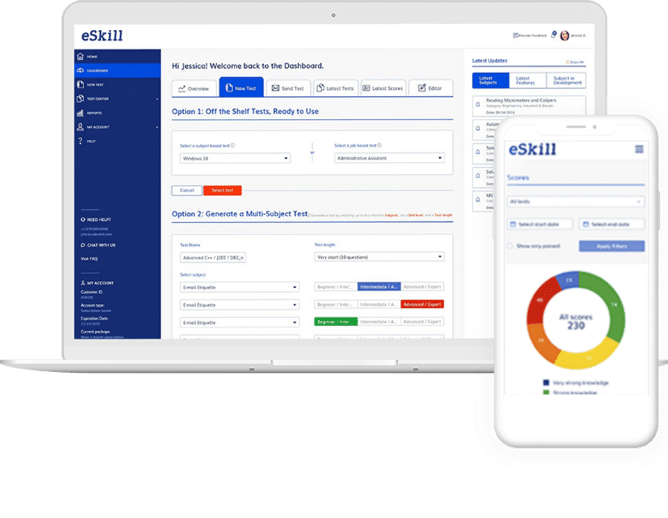 eSkill screenshot 2