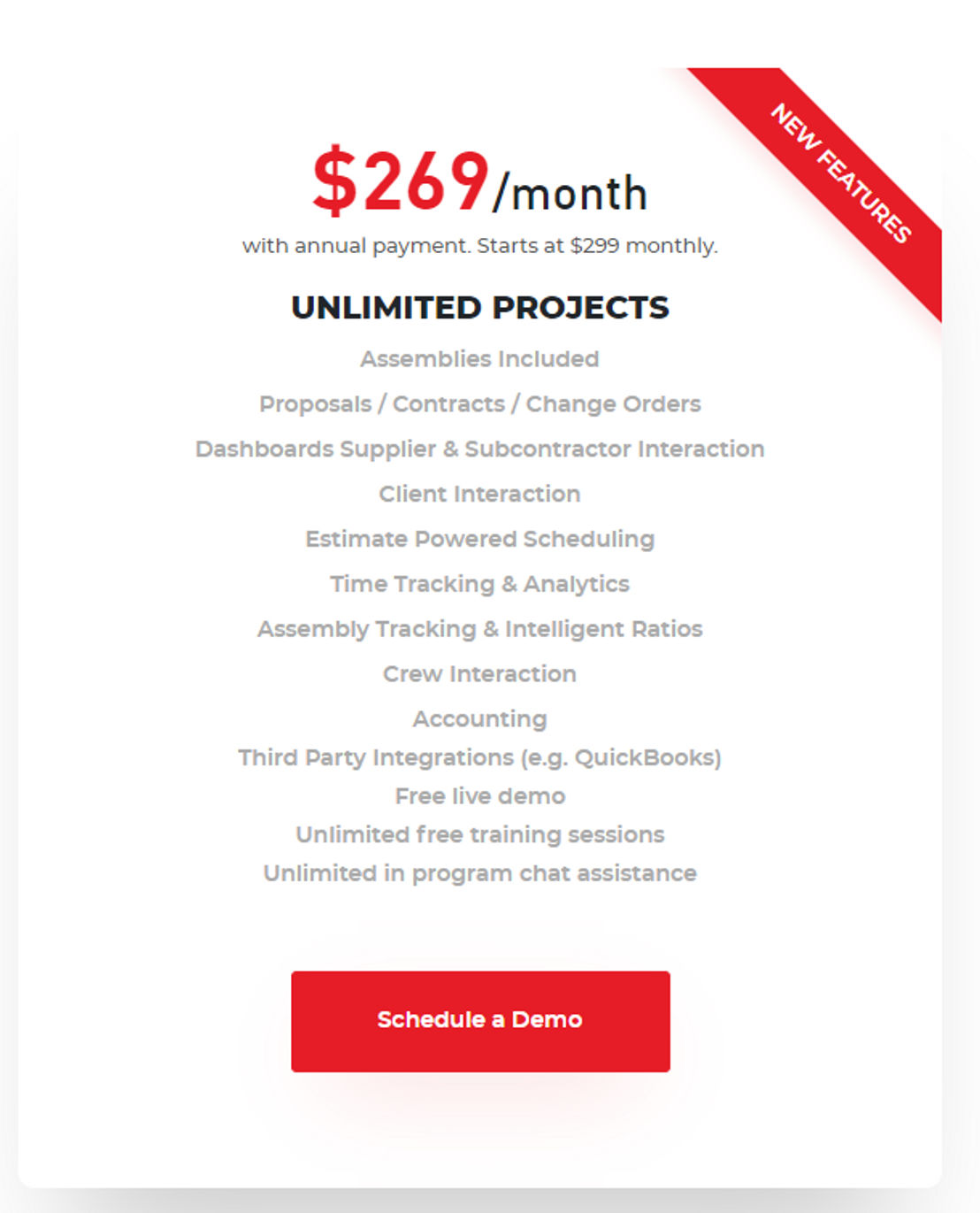 Estimator360 pricing 1