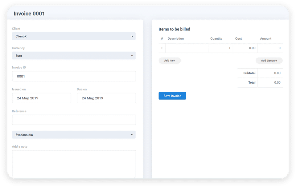 Evadastudio screenshot 1