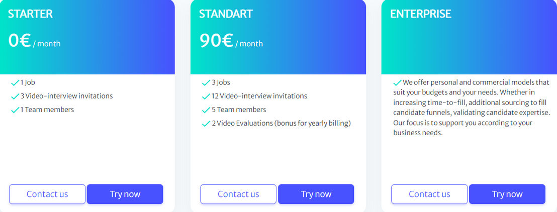 EvalHR pricing