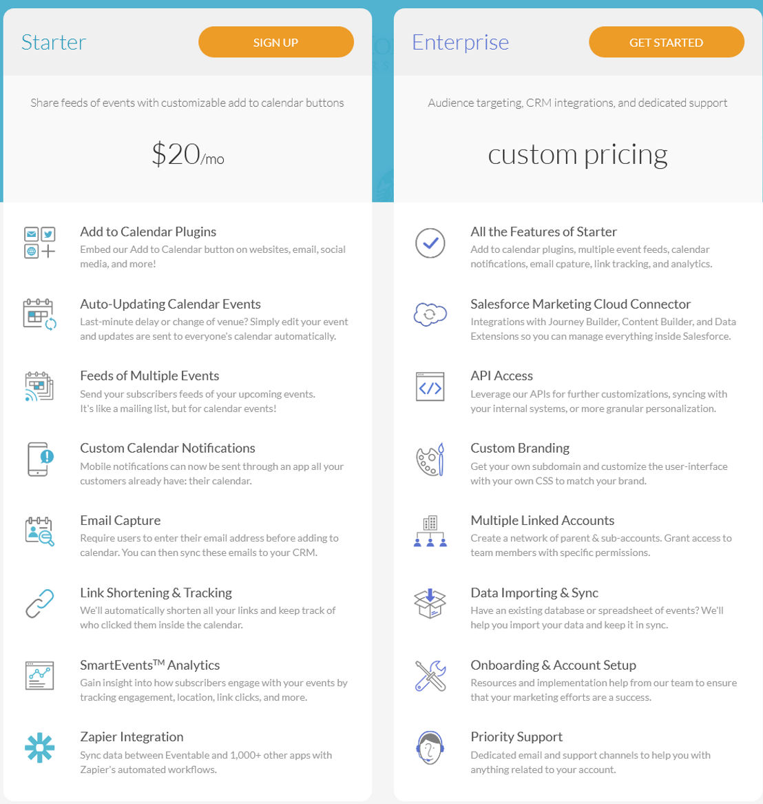 Eventable pricing 1
