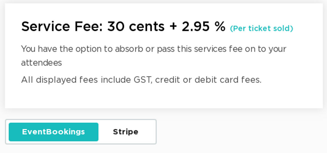 EventBookings pricing 1