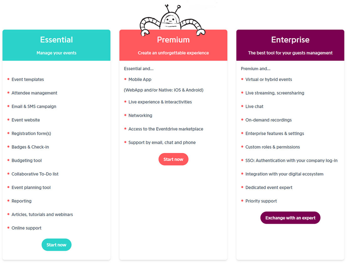 Eventdrive pricing 1