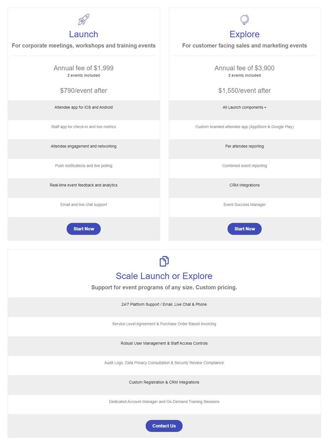 Eventfuel.io pricing 1