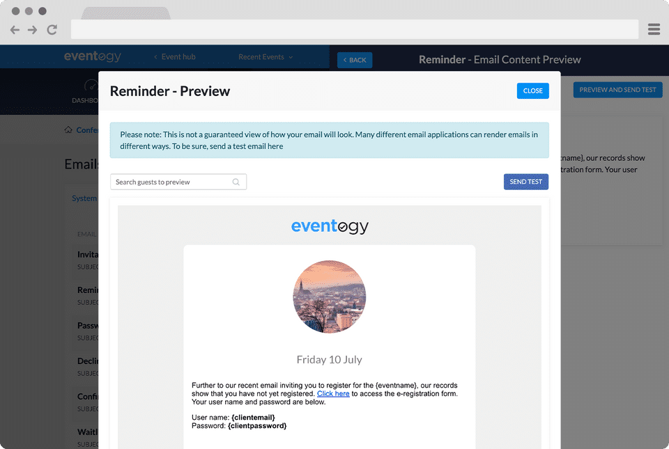 Eventogy screenshot 4