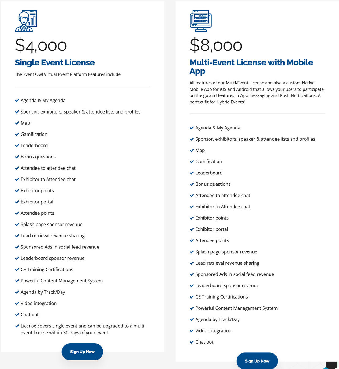 Event Owl pricing 1