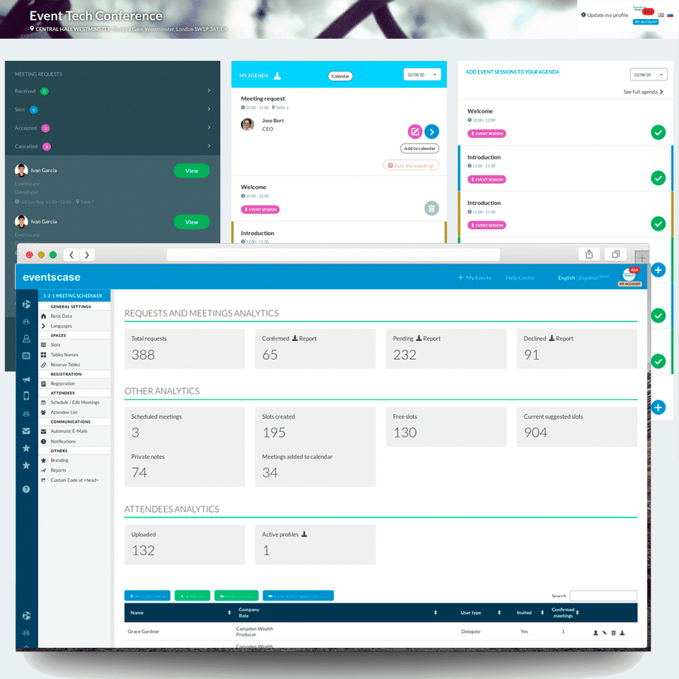 EventsCase screenshot