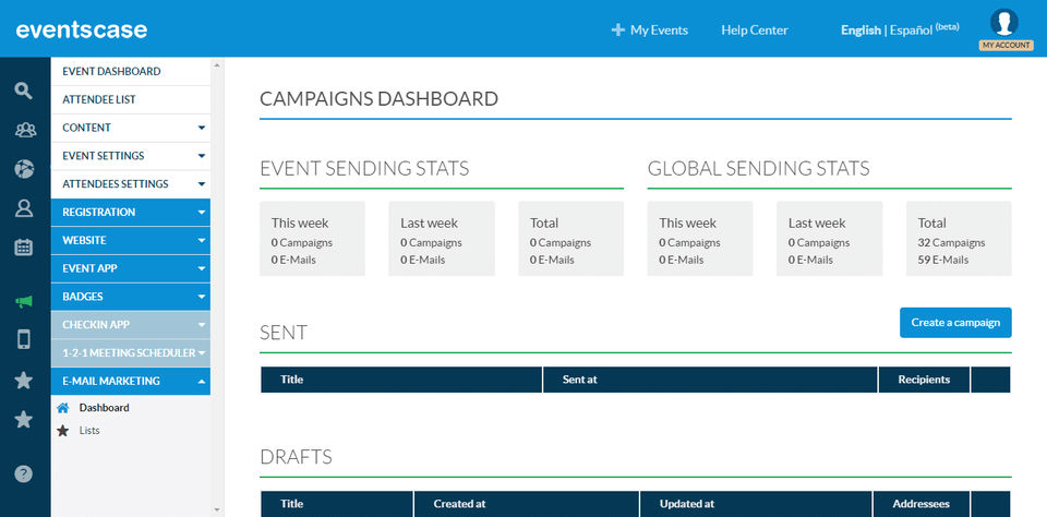 EventsCase screenshot