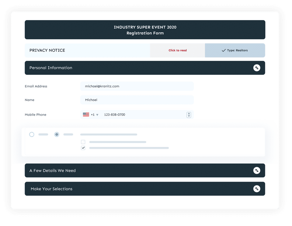 Eventsquid screenshot 1