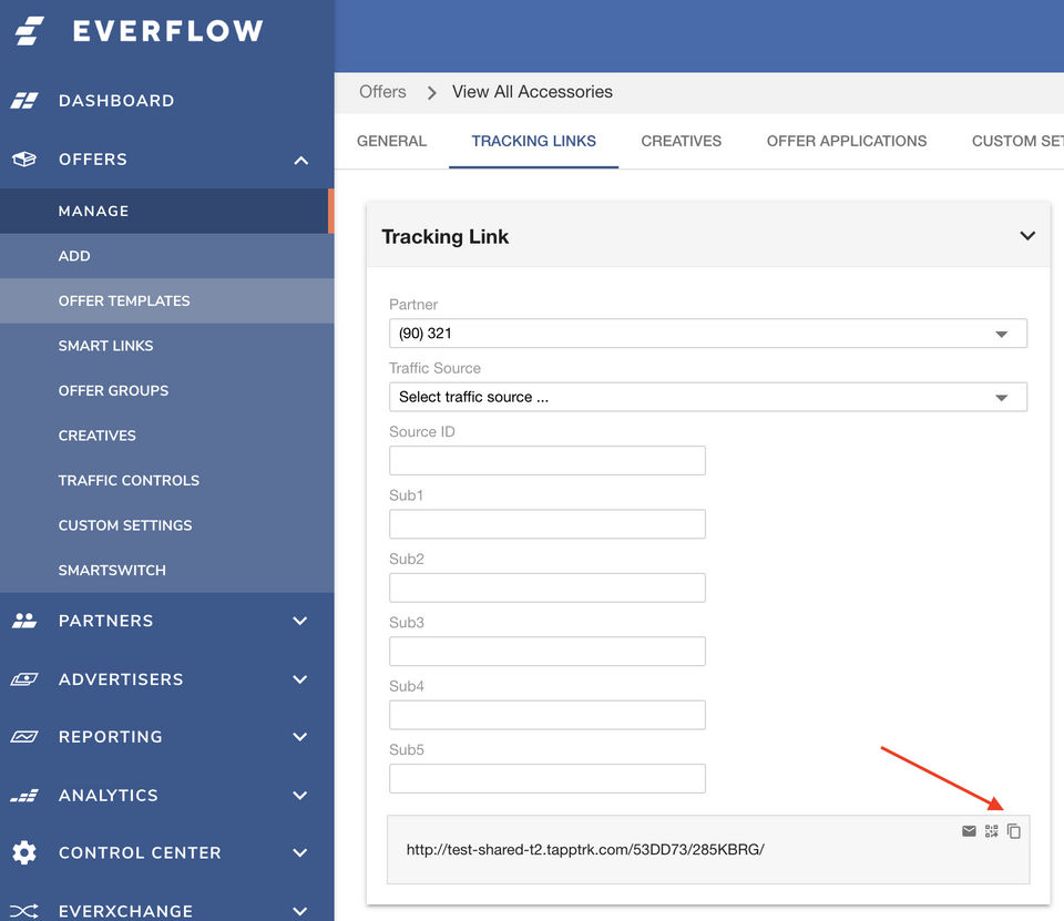Everflow screenshot