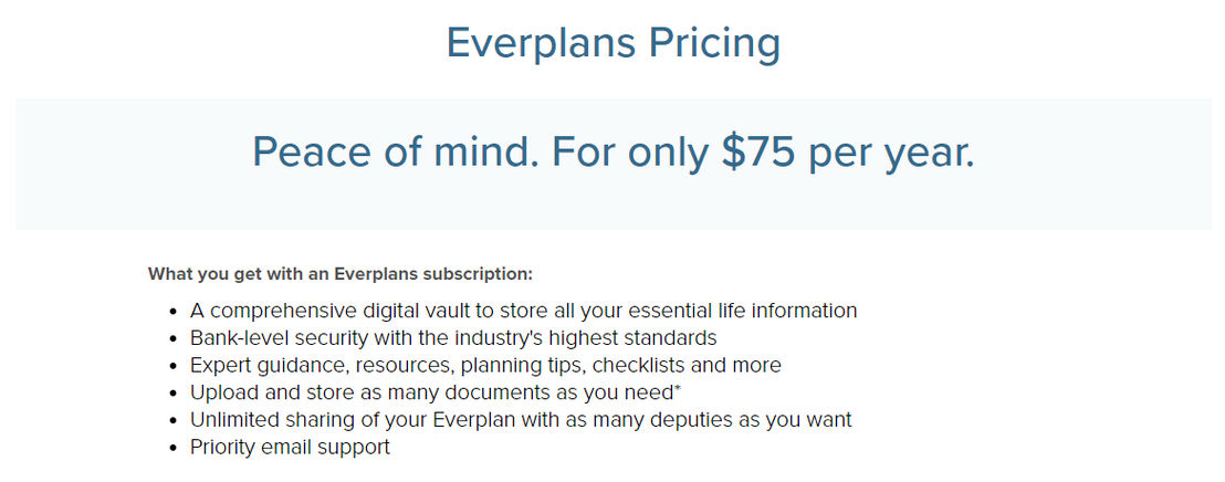 Everplans pricing 1