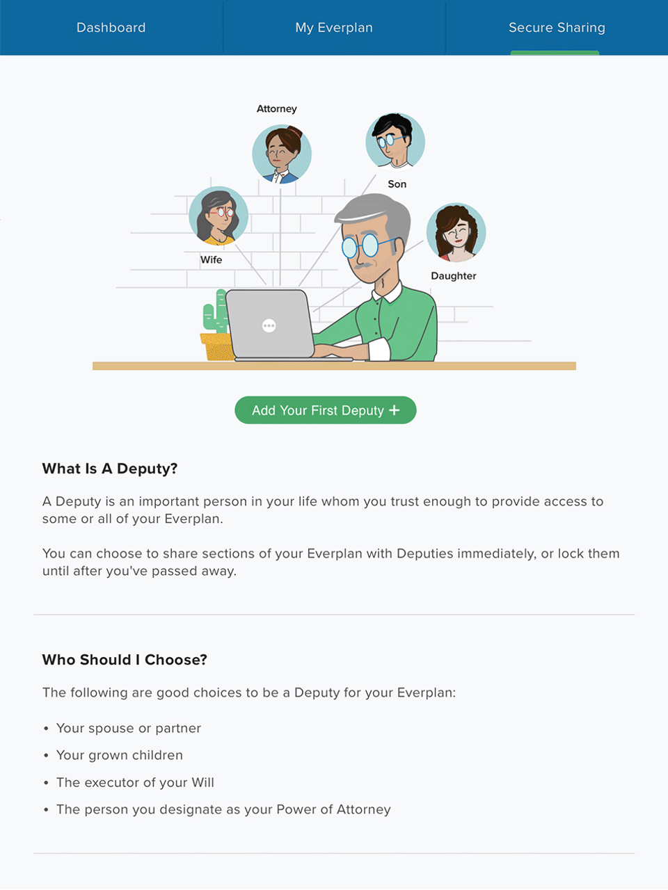 Everplans screenshot 3