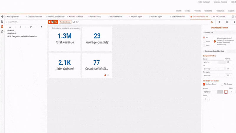 Exago screenshot 3